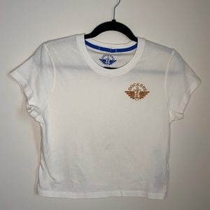 [🍄] “dockers” baby tee ♡ m